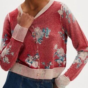 NWT Free People "Nocturnal Patterned Cardi" size XS
